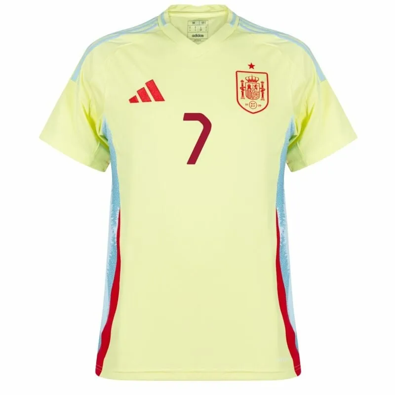 Camisa de fuera de España de Morata 2024/25 - Amarilla