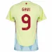 Camisa de fuera de España de Gavi 2024/25 - Amarilla