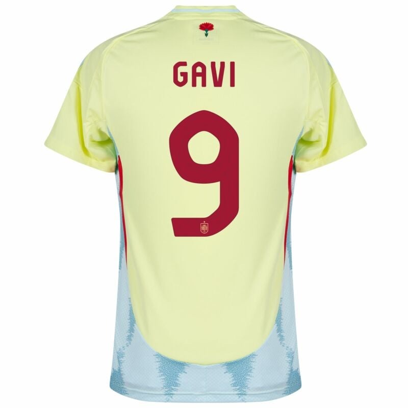 Camisa de fuera de España de Gavi 2024/25 - Amarilla