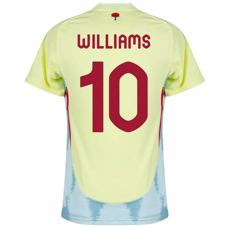 Camisa de fuera de España de Williams 2024/25 - Amarilla