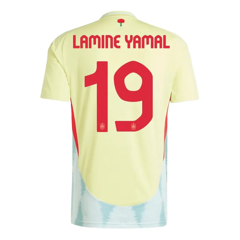 Camisa de fuera de España de Yamal 2024/25 - Amarilla