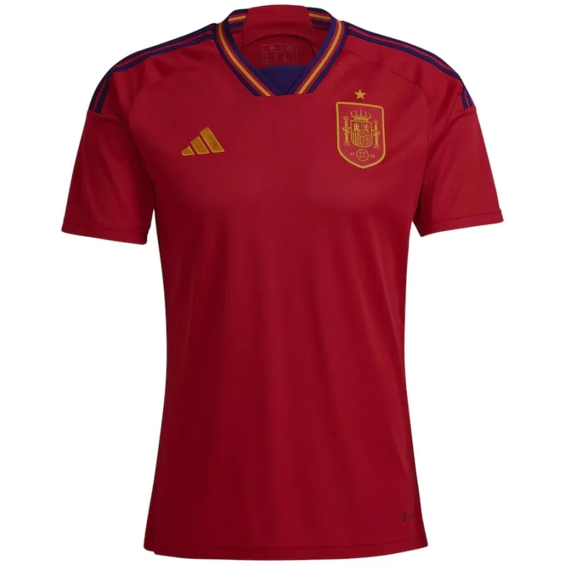 Camiseta España Primera Equipación Mundial 2022 - Rojo