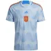 Spanisches Auswärtstri kit für die Weltmeisterschaft 2022 - Spielerversion - Blau