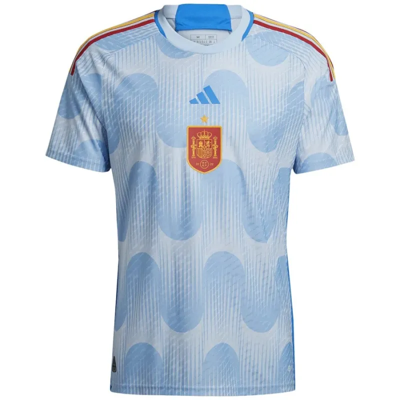 Spanisches Auswärtstri kit für die Weltmeisterschaft 2022 - Spielerversion - Blau