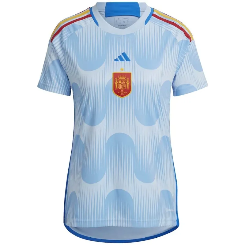 Camisa femenina de fuera de España para la Copa del Mundo FIFA 2022 - Azul