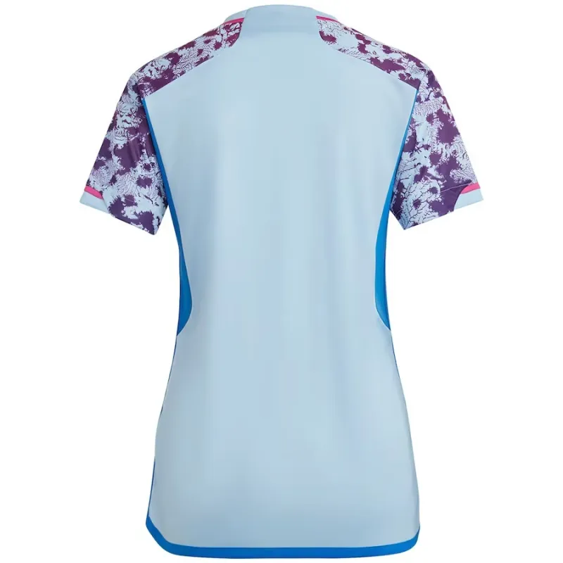 Spanien 2023/24 Auswärts Damen-Trikot - Blau