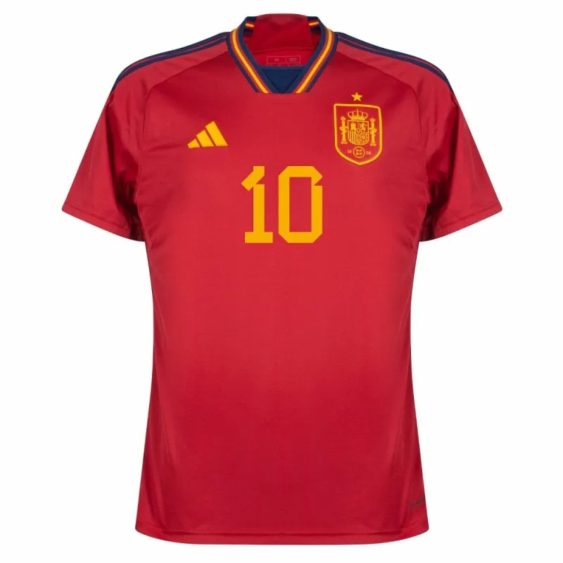 La camisa principal de España para la Copa del Mundo FIFA 2022 de Pedri - Roja