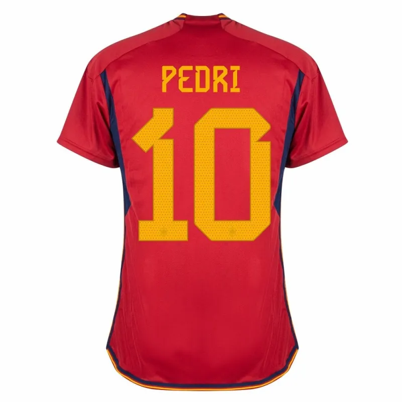 La camisa principal de España para la Copa del Mundo FIFA 2022 de Pedri - Roja