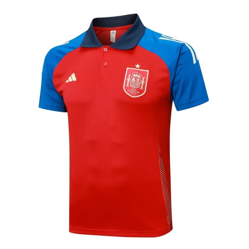 Ropa deportiva POLO española 2024/25 + pantalones - rojo