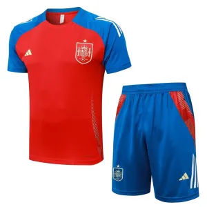 Spanische Trainingsanzug und Shorts 2024/25 - rot