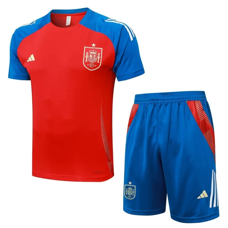 Spanische Trainingsanzug und Shorts 2024/25 - rot