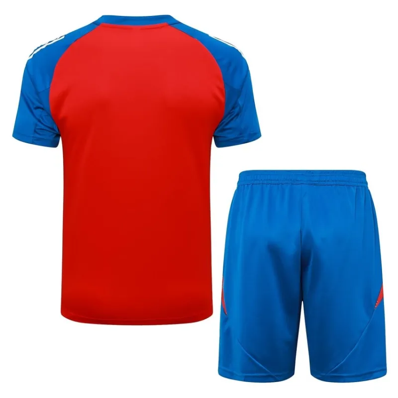 Spanische Trainingsanzug und Shorts 2024/25 - rot
