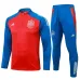 Spanische Langarm-Sportkleidung + Hosen 2024/25 - rot