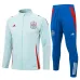 Veste de sport + pantalons de l'Espagne 2024/25 - blanc