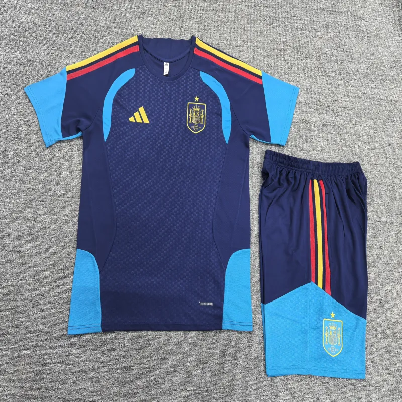 Espagne 2026/27 Ensemble Entraînement Enfan bleu