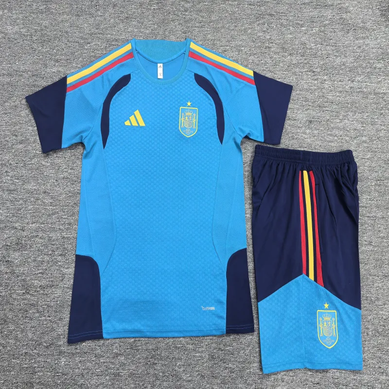 Spanien 2026/27 Kinder Trainingsanzug blau