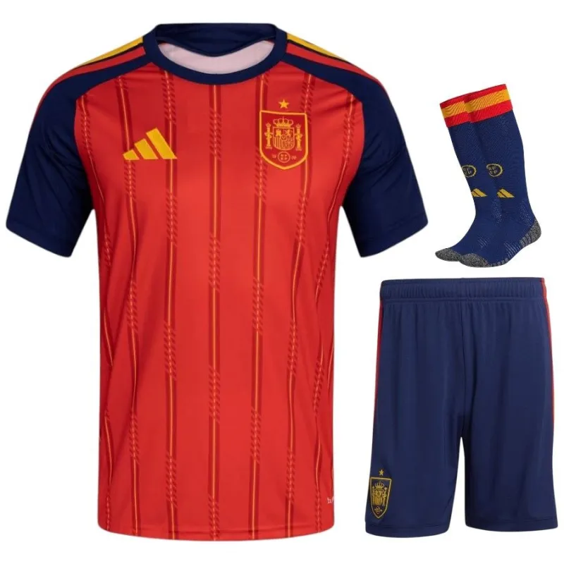 Conjunto Local Infantil España 2026/27 - Rojo