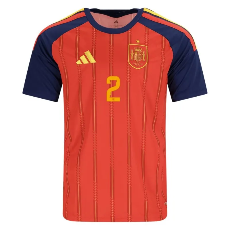 Spanien CARVAJAL 2026/27 Heimtrikot - Rot