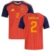 Spanien CARVAJAL 2026/27 Heimtrikot - Rot