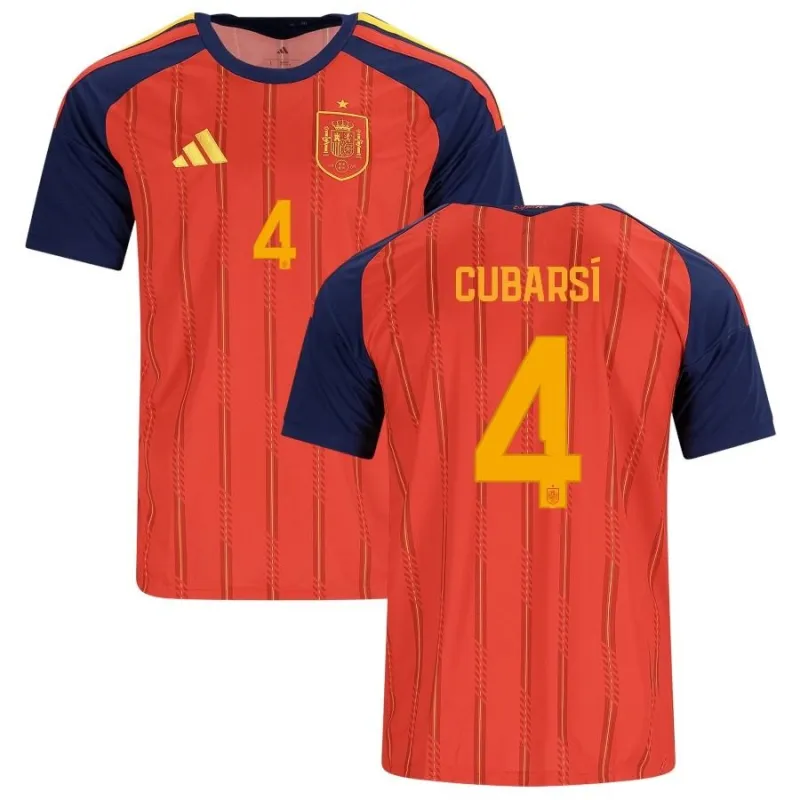 Spain CUBARSÍ 2026/27 Home Jersey - Red