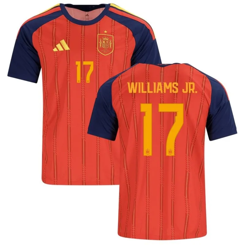 Maglia casalinga Spagna WILLIAMS JR 2026/27 - Rossa