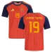 Spanien LAMINE YAMAL 2026/27 Heimtrikot - Rot