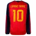 Maillot domicile manches longues Espagne LAMINE YAMAL 2026/27 - Rouge