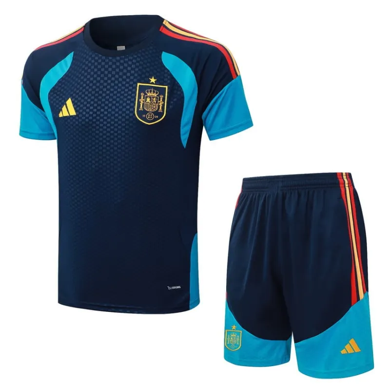 Spanien 2026/27 Trainingsset Dunkelblau
