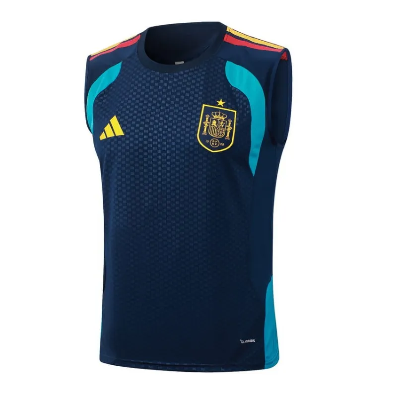 Completo Gilet Spagna 2026/27 Blu Scuro