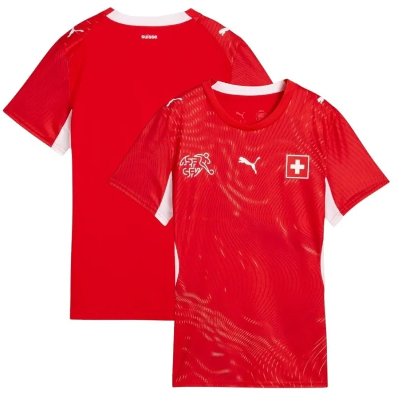 Svizzera 2026/27 Maglia Casa Donna Bianco