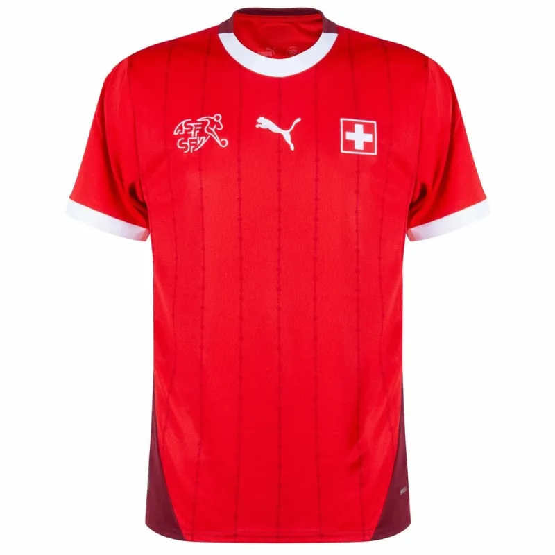 Camiseta local de Suiza 2024/25 - roja