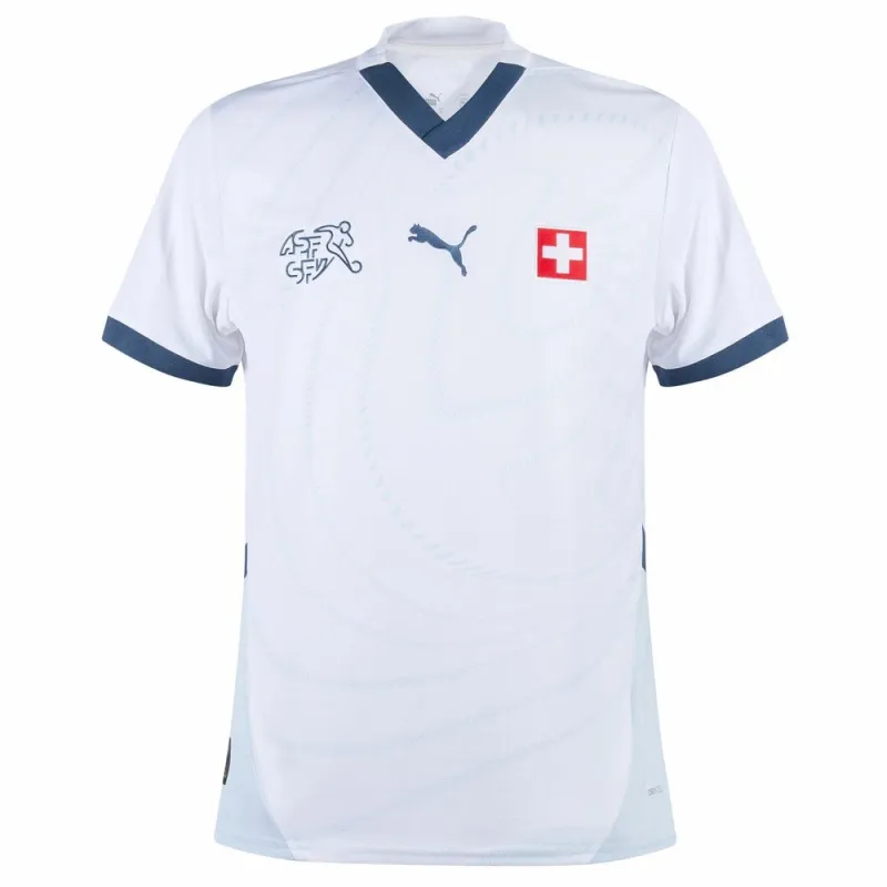Camiseta visitante de Suiza 2024/25 - blanca