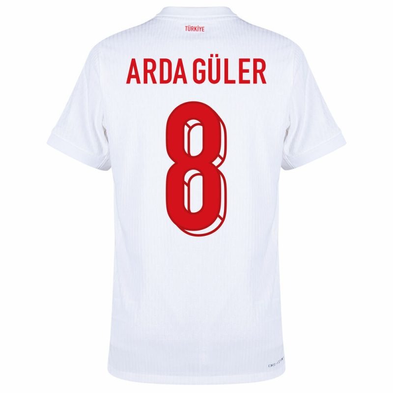 Türkei ARDA GÜLER 2024/25 Heimtrikot - Weiß