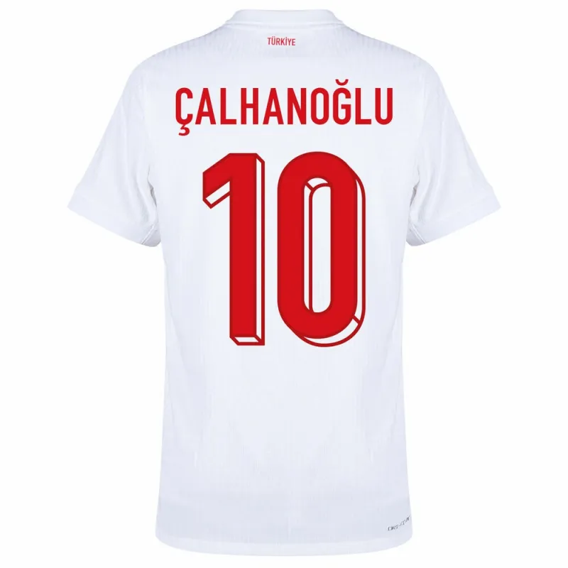Türkei CALHANOGLU 2024/25 Heimtrikot - Weiß