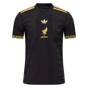 Mexico Gold Cup Home Player Version Jersey - Black