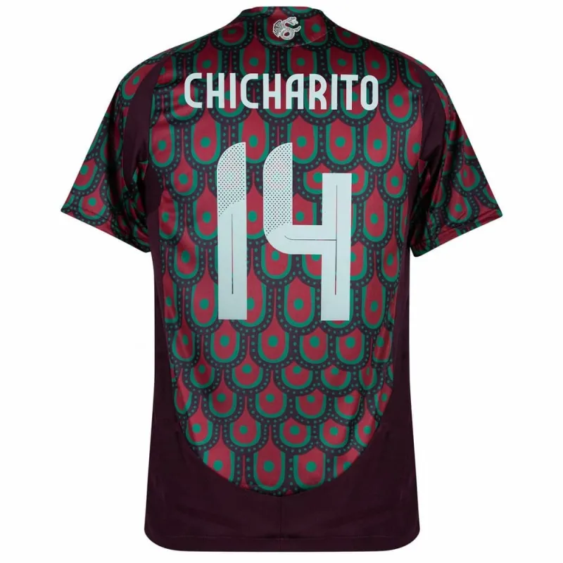 Chicharito Mexico 2024/25 Home Fan Jersey - Red