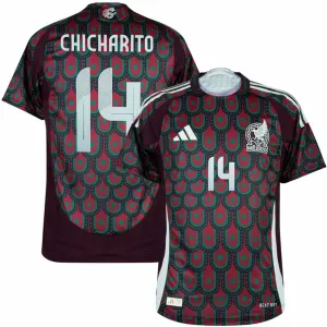 Chicharito Mexico 2024/25 Home Fan Jersey - Red