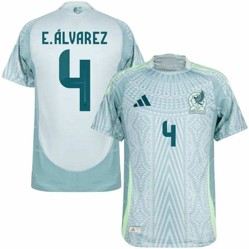 Alvarez Mexico 2024/25 Away Fan Jersey - Green