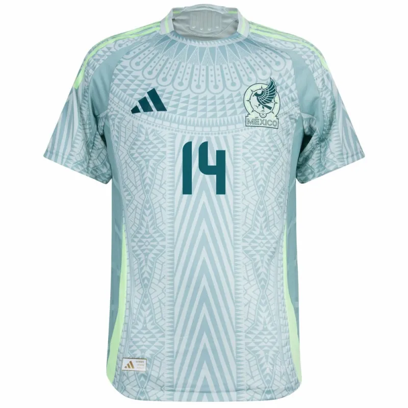 Chicharito Mexico 2024/25 Away Fan Jersey - Green