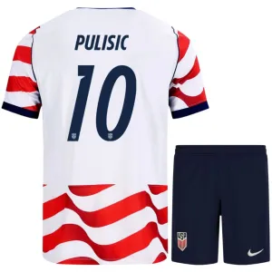 USA 2026/27 World Cup Home Kids Kit PULISIC