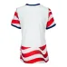 USA 2026/27 Camiseta Mujer Local Roja Blanca