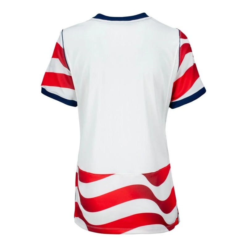 USA 2026/27 Camiseta Mujer Local Roja Blanca