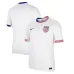 Das Heimtrikot der US-Mannschaft 2024/25, Spielerversion, weiß