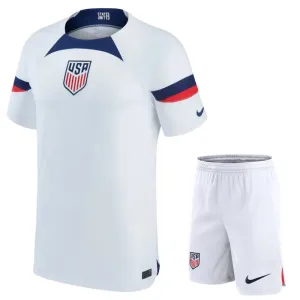 USA 2022/23 Home Kids Kit White