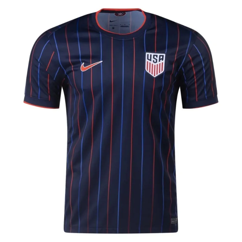 United States 2025/26 Away Player Jersey - Blue