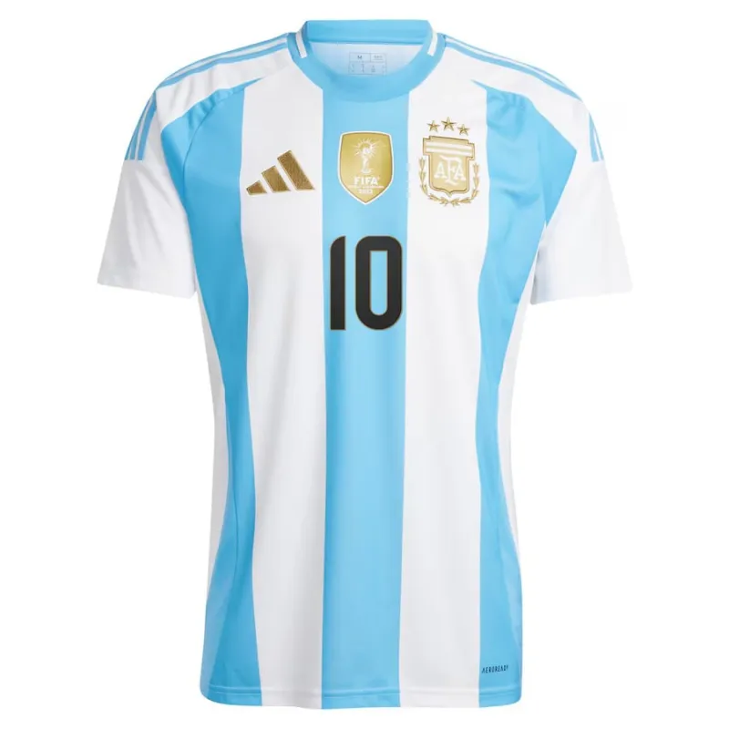 Messi Argentina 2024/25 Home Kids Kit - Blue and White