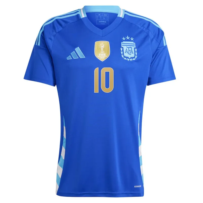 Messi, Argentinien 2024/25 Away-Trikot (Blau)