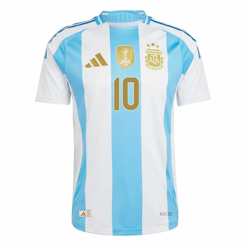Messi, Argentinien 2024/25 Heimtrikot (Himmelblau)