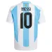 Argentinien 2024/25 Heim Kinder-Trikot (Himmelblau)