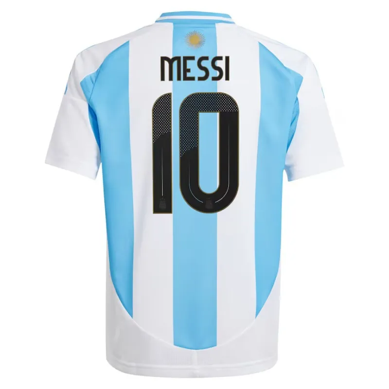 Argentinien 2024/25 Heim Kinder-Trikot (Himmelblau)